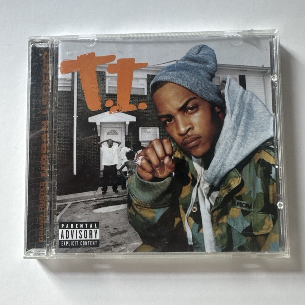 SIGNED T.I. Urban Legend CD Album 2004 Atlantic Rap & Hip-Hop Explicit Content